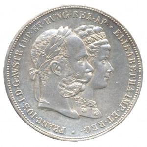 Österreich Doppelgulden 1879 "Silberhochzeit"