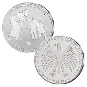 BRD 10 Euro 2014 Hänsel und Gretel