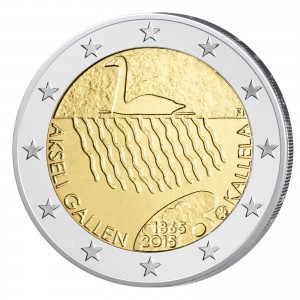 Finnland 2 Euro-Gedenkmünze 2015 Akseli Gallen-Kallela