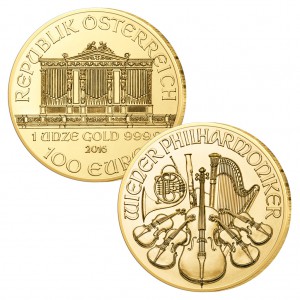 Österreich 100 Euro, 999,9 er Gold, 1 Unze (31,1g)