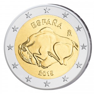 Spanien 2 Euro-Gedenkmünze 2015 – Höhle von Altamira
