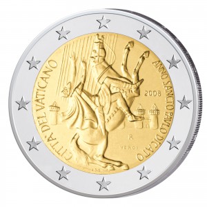 2 Euro-Gedenkmünze 2008 - Paulus Jahr