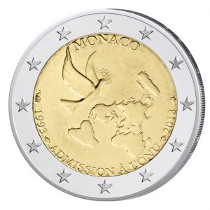 Monaco 2 Euro-Gedenkmünze 2013 – UNO-Beitritt