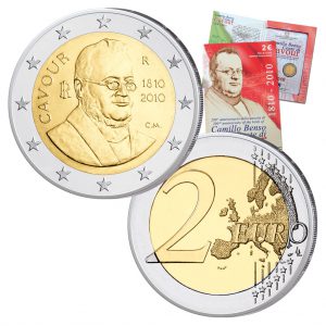 Italien 2 Euro-Gedenkmünze 2010 Stempelglanz im Blister