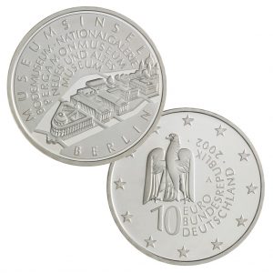 BRD 10 Euro 2002 Museumsinsel Berlin