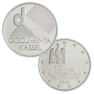 BRD 10 Euro 2002 Kunstausstellung „documenta“ Kassel