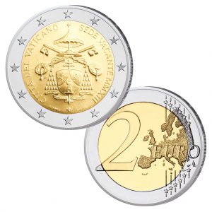 Vatikan 2 Euro-Gedenkmünze 2013 "Sedisvakanz"