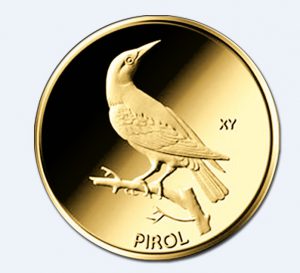 BRD 20 Euro Gold 2017 Pirol, Copyright: BADV