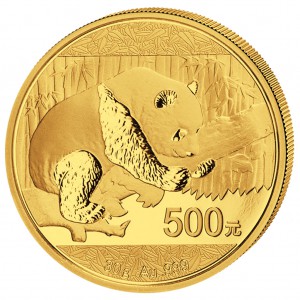 China Panda Goldmünze 2016 30 Gramm