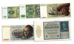 Германски банкноти с мотиви Dürer