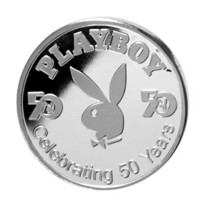 Gemeinsame Rückseite der Münze und Prägung Palyboy 2004