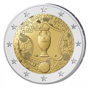 Frankreich 2 Euro-Gedenkmünze 2016 – UEFA EURO 2016