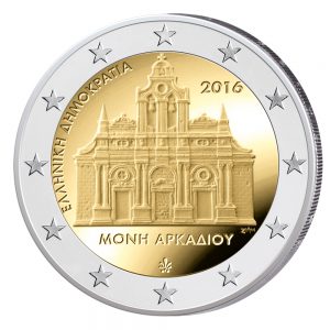 Griechenland 2 Euro-Gedenkmünze 2016 – 150. Jahrestag des Angriffs auf das Arkadi Kloster