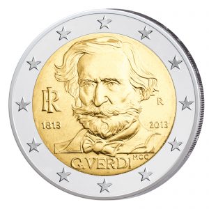 Italien 2 Euro-Gedenkmünze 2013 "200. Geburtstag Verdi"