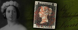 Großbritanniens „Penny Black“, die erste Briefmarke der Welt