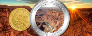 Münze 1 Dollar Cook Islands 2009, der Grand Canyon wird als Nationalpark unter Schutz gestellt