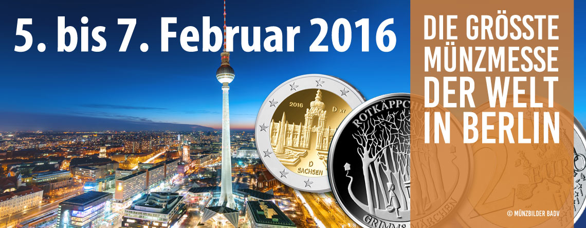 World Money Fair 2016 – die größte Münzmesse der Welt - 5. bis 7. Februar 2016