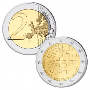 Münzen 2 Euro Portugal 2015, Portugiesisches Rotes Kreuz