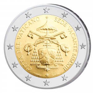 2 Euro-Gedenkmünze 2013 – Sedisvakanz