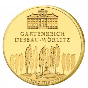 BRD 100 Euro 2013 UNESCO Weltkulturerbe – Gartenreich Dessau-Wörlitz