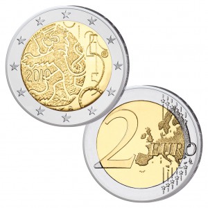 Finnland 2 Euro-Gedenkmünze 2010 „150 Jahre finnische Währung“