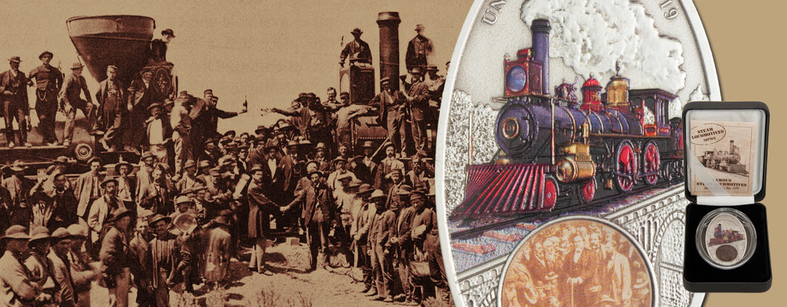 10. Mai 1869 – die erste transkontinentale Eisenbahnverbindung von der Ost- zur Westküste der USA wird vollendet
