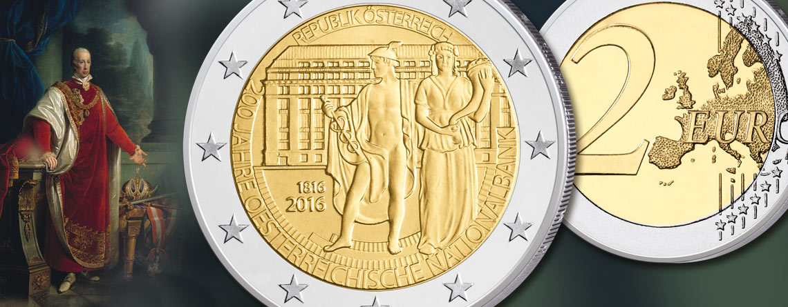 1. Juni 1816 –Kaiser Franz I. erlässt Gründungspatente der Oesterreichischen Nationalbank