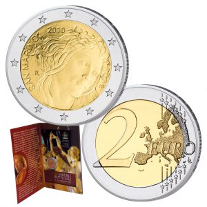 San Marino 2 Euro-Gedenkmünze 2010 „500. Todestag Sandro Botticelli“