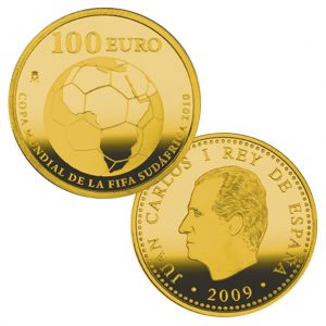 Spanien 100 Euro 2009, 999er Gold, 6,75g, Ø 23mm, PP, Auflage: 6.000