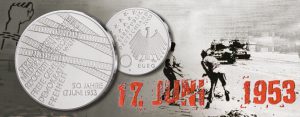 Münze 10 Euro 17.Juni 1953, Volksaufstand in der DDR