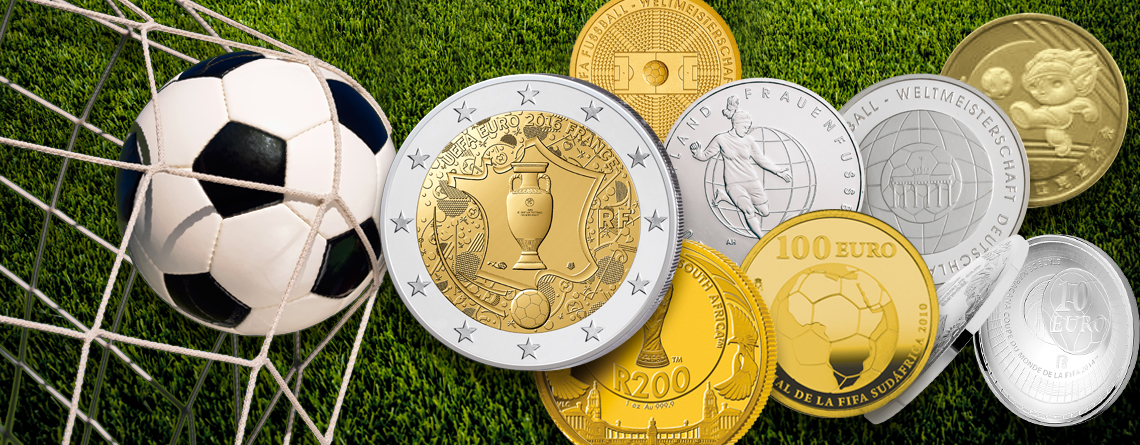 Aus Anlass der EM in Frankreich – Fußballmünzen, Fußballersprüche