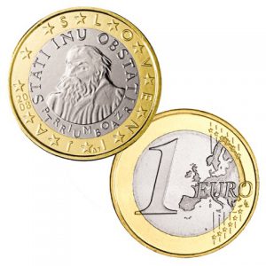 Slowenien 1 Euro-Kursmünze 2008