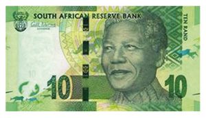 Südafrika 10 Rand Banknote 2012 "Free Mandela"