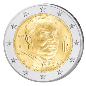 Italien 2 Euro-Gedenkmünze 2012 - 100. Todestag des Dichters Giovanni Pascoli