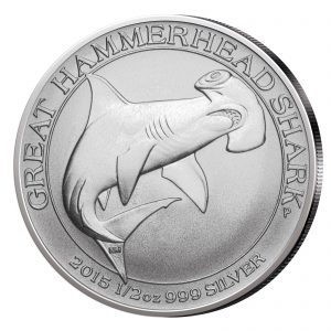 Australien 50 Cents 2015, 999er Silber, 1/2 Unze (15,5 g), Ø 32 mm.