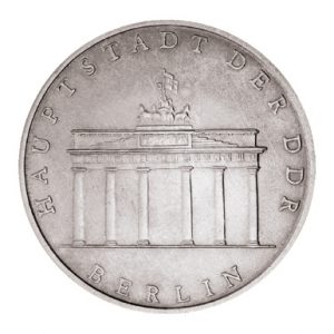 DDR 5 Mark 1971-1990 Berlin, Hauptstadt der DDR, Brandenburger Tor