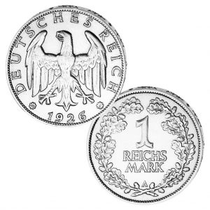 Deutsches Reich - Weimarer-Republik 1 Reichsmark 1925-1927, Jaeger 319