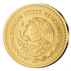 Rückseite der Goldmünze 1/20 Unze 2014 Mexiko Libertad