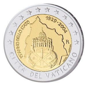 Vatikan 2 Euro-Sondermünze 2004 - 75 Jahre Vatikanstadt