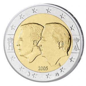 Belgien 2 Euro Sondermünze 2005 – Wirtschaftsunion