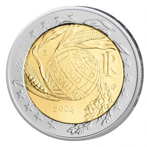 Italien 2 Euro-Sondermünze 2004 - 50 Jahre Welternährungsprogramm 