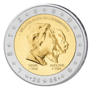 Luxemburg 2 Euro Sondermünze 2005 - Großherzöge