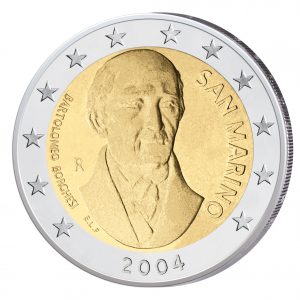 San Marino 2 Euro Sondermünze 2004 Bartolomeo Borghesi