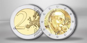 Frankreich 2 Euro-Gedenkmünze 2016 Mitterrand