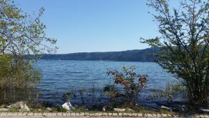 Blick über den See, am Bodensee, Ludwigshafen/Bodman