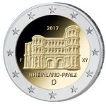 Deutschland 2 Euro-Gedenkmünze 2017 – Bundesländer-Serie: Rheinland Pfalz: Porta Nigra
