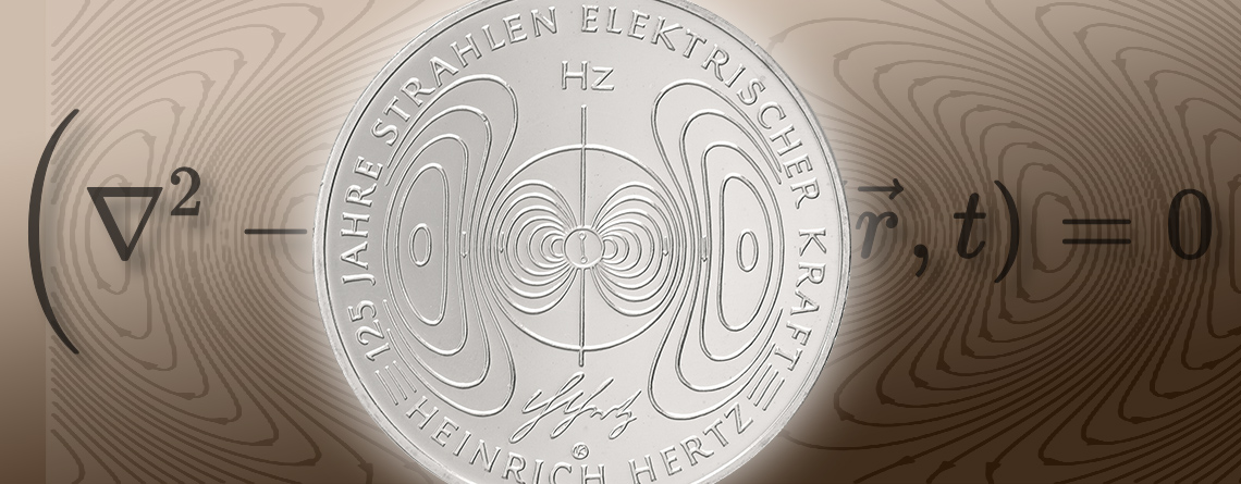 13. November 1886 – Hertz weist elektromagnetische Wellen nach