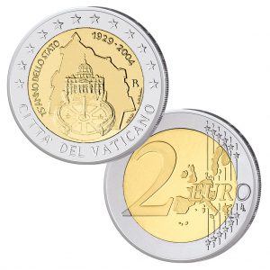 Münze 2 Euro 2004 Vatikan - 75 Jahre Vatikanstadt