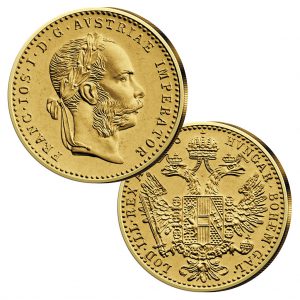 1fach Dukat, Österreich - Handelsgoldmünze Jahreszahl 1915, 986er Gold, 3,491g, Ø 19,75mm