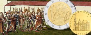 8. November 1414 – Krönung von Sigismund und Barbara von Cilli zum deutschen Königspaar